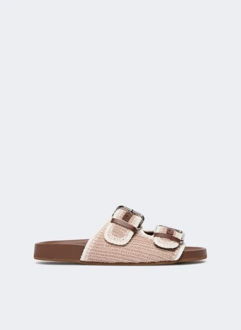 Чехли с катарама Weekend Max Mara Wkabonito — снимка 5