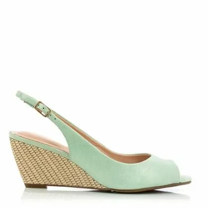 Дамски Сандали На Платформа DONNA ITALIANA – 10425-445-564X BARI-564 LAKE WAN GREEN MB