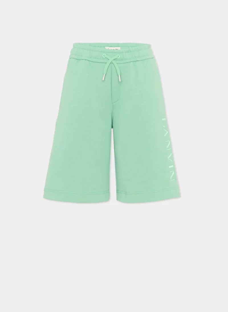 Бермуди с лого Lanvin Kids