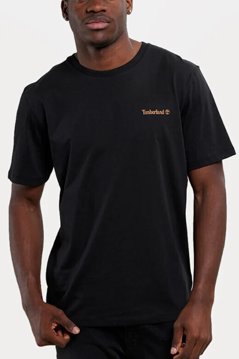 T-Shirt Small Linear Logo Print TB0A5QQT0011 001 black — снимка 2