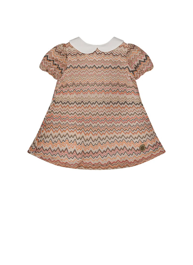 Рокля с принт 'Zig-zag' Missoni Kids