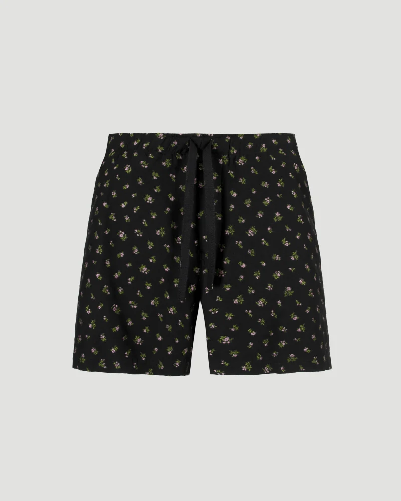 Shorts in Cotton Blend