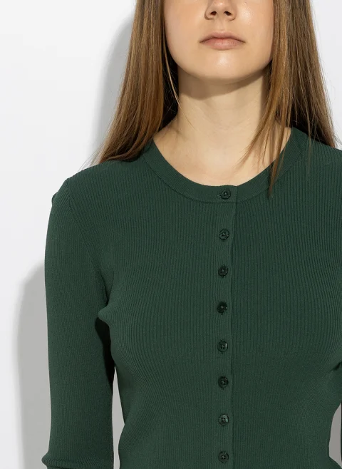 Жилетка с рипс дизайн Weekend Max Mara Wkdtennis — снимка 6