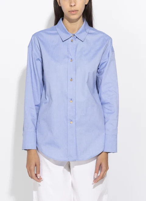 Памучна риза 'Oxford' 'S Max Mara Smmvolonta — снимка 4