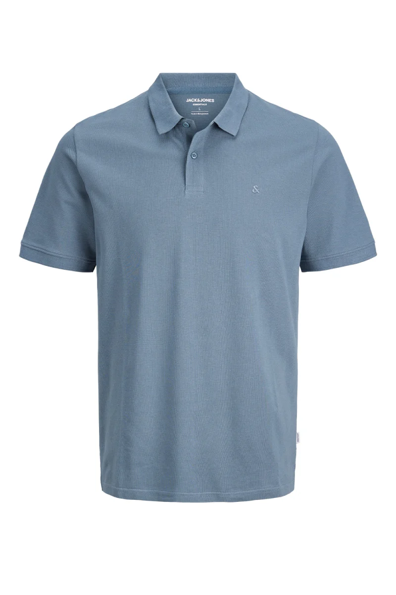 Polo Jjebasic 12136516 18-4215 TCX blue mirage