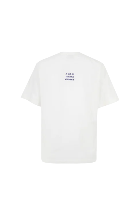 Ivory T-Shirt with Print — снимка 2