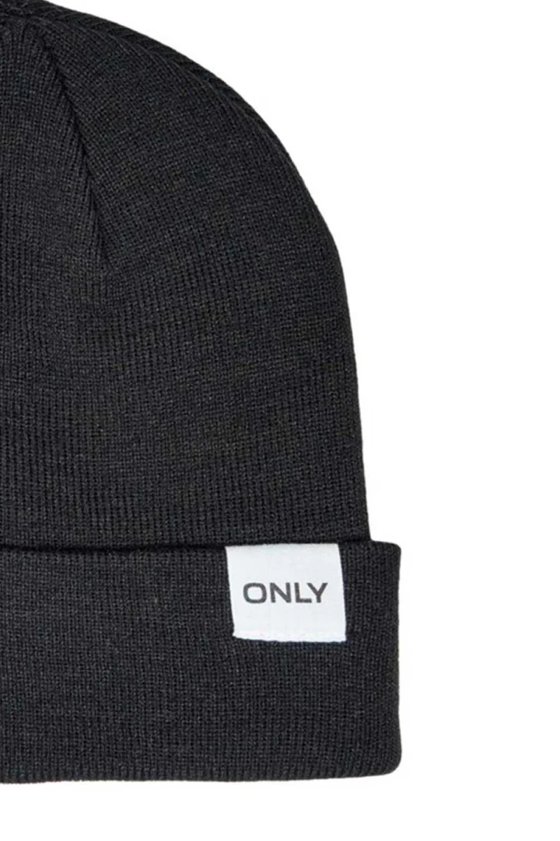 Beanie Onlspring Life Beanie Acc 15196635 C-N10 Black — снимка 2