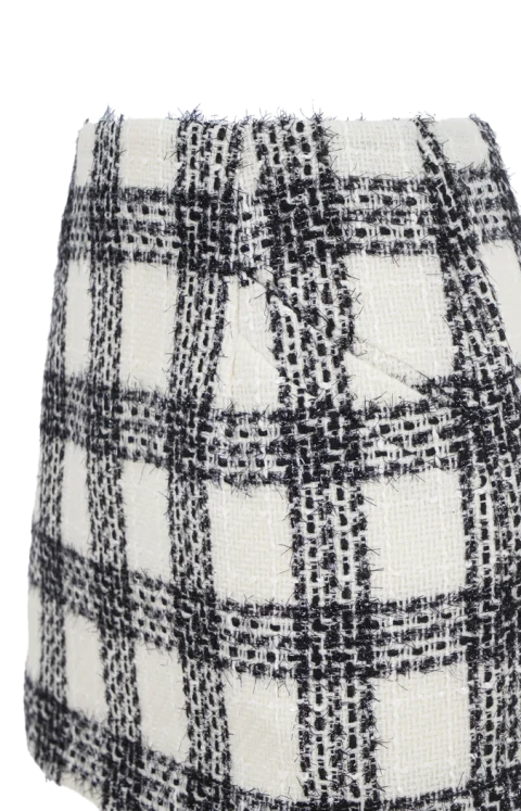Checked Miniskirt — снимка 2