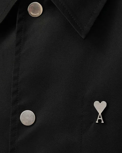 Buttoned Jacket in Technical Nylon — снимка 2