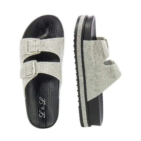 Дамски Плажни Чехли L&L MILANO – L-318 NERO — снимка 5