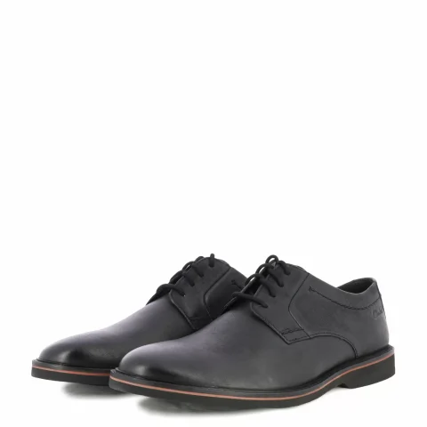 Мъжки Ежедневни CLARKS – 26173608 ATTICUS LTLACE BLACK — снимка 3