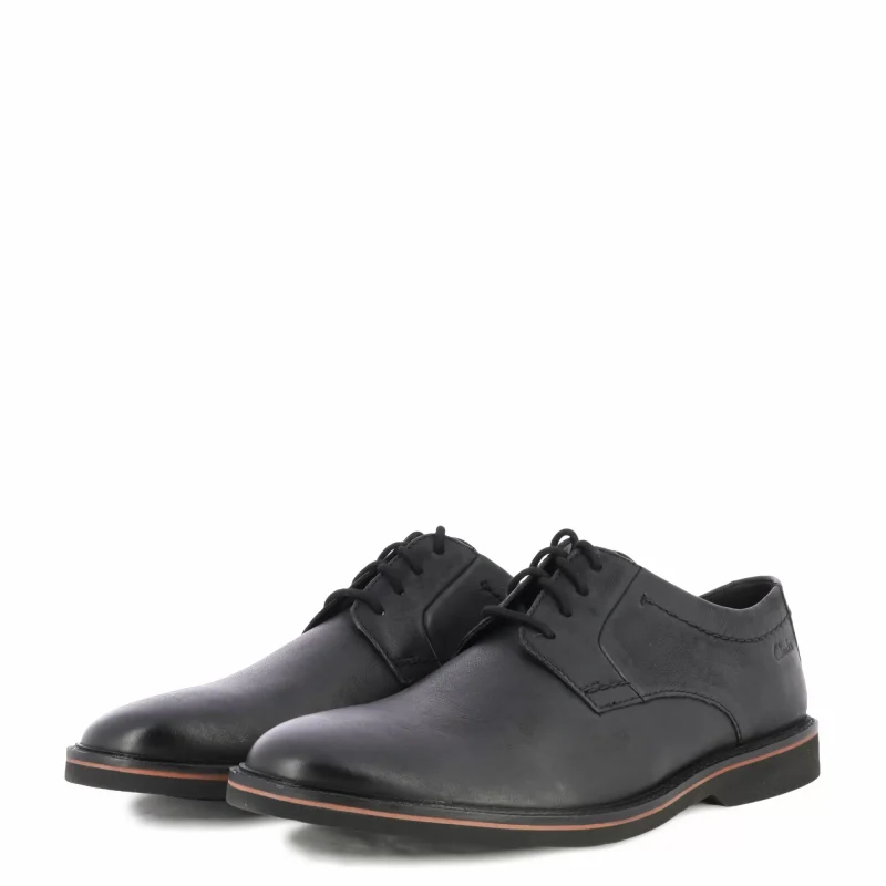 Мъжки Ежедневни CLARKS – 26173608 ATTICUS LTLACE BLACK — снимка 3