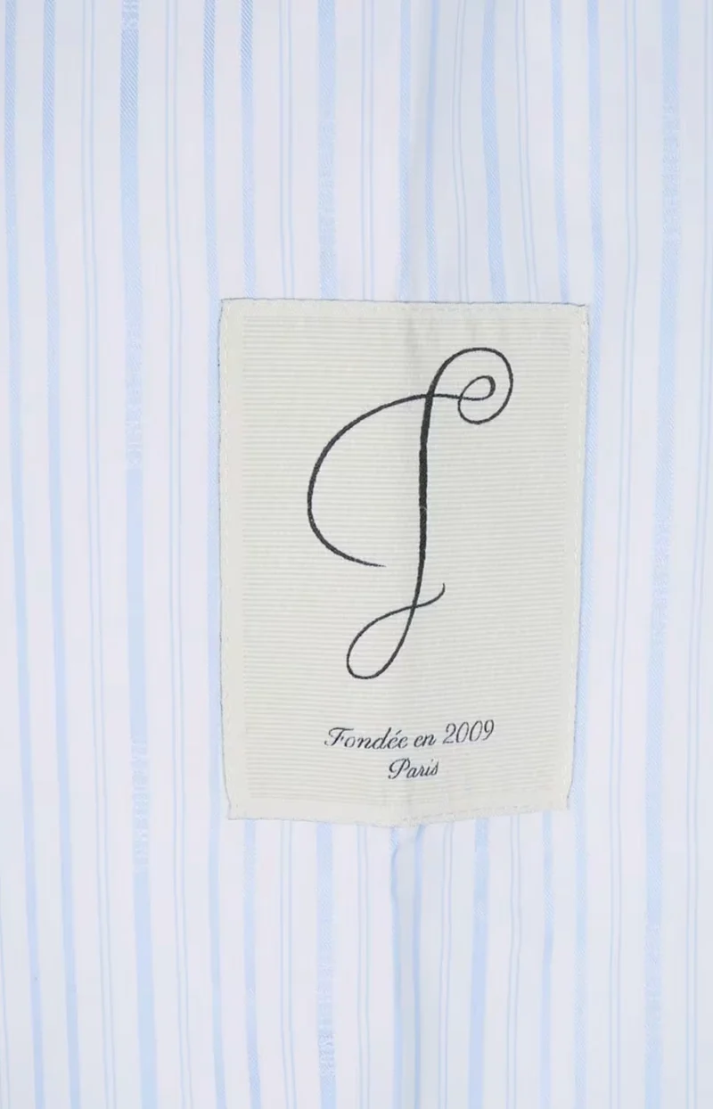 Striped Shirt in Blue/White — снимка 2