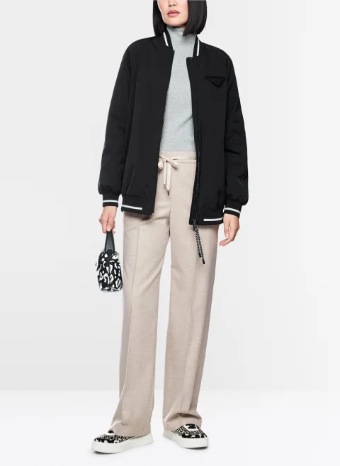 Спортен панталон с централен фабричен ръб 'Washington' Marc Cain Pants — снимка 2