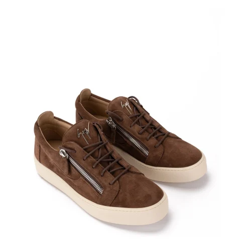 Мъжки кафяви спортни обувки Giuseppe Zanotti — снимка 6