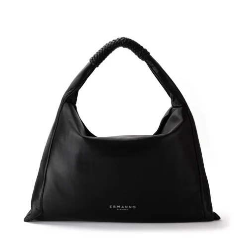 Дамска черна чанта Avery Large Ermanno Firenze
