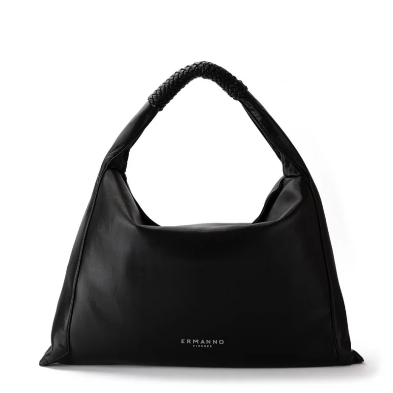 Дамска черна чанта Avery Large Ermanno Firenze