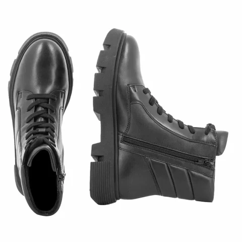 Дамски Кубинки GEOX – D46UAG D VILDE BLACK — снимка 5