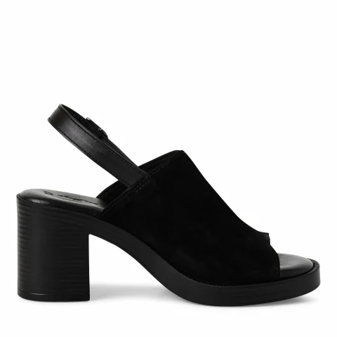 Дамски Сандали На Ток TAMARIS – 1-28304-44-001 BLACK — снимка 2