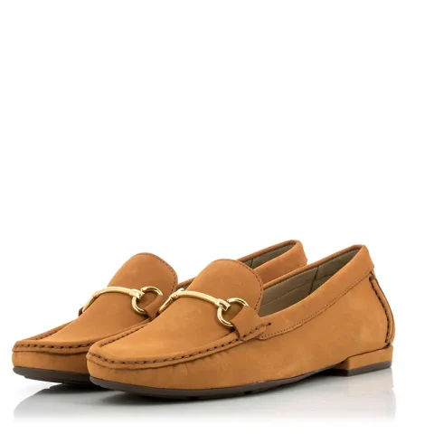 Дамски Мокасини WIRTH – 60545 NABUCK CAMEL — снимка 3