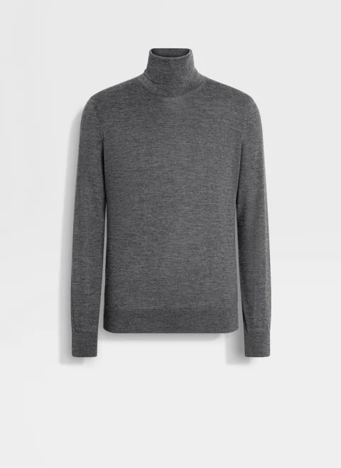 Поло пуловер с кашмир Zegna — снимка 5