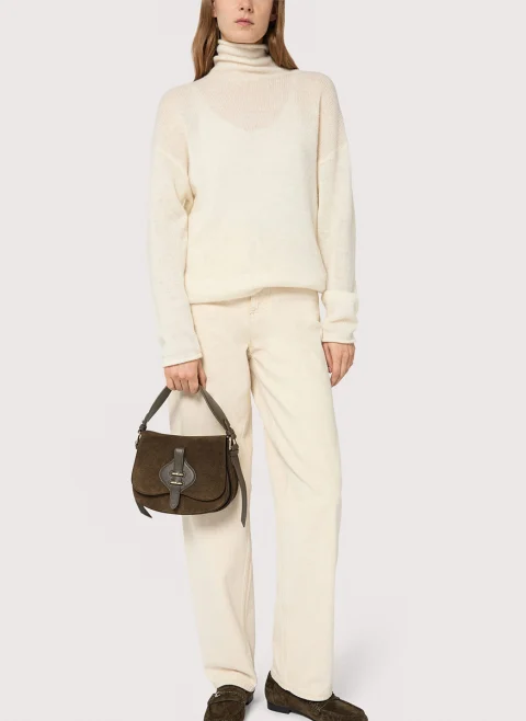 Велурена мини чанта Coccinelle Mavery Small — снимка 5