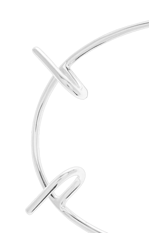 Silver Lip Ornament — снимка 3