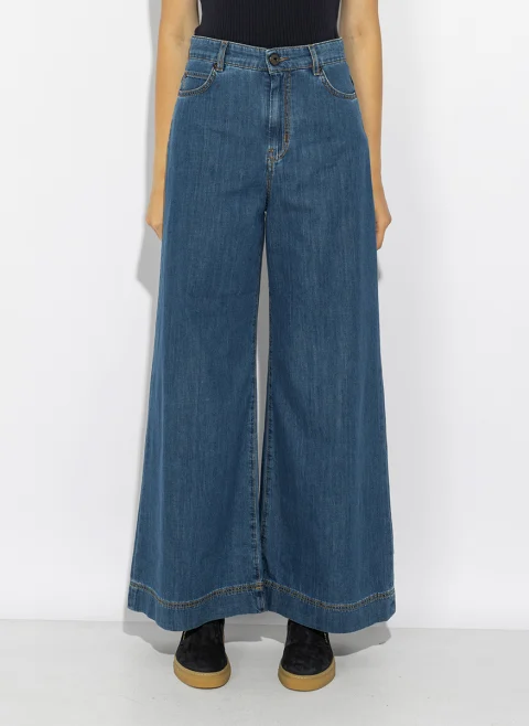 Деним 'Loose fit' Weekend Max Mara Wkdvega — снимка 5