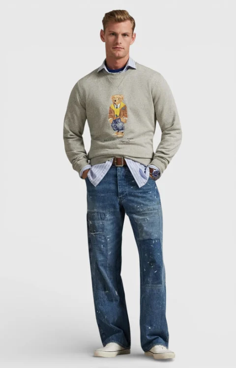 Суитшърт с Polo Bear принт — снимка 2