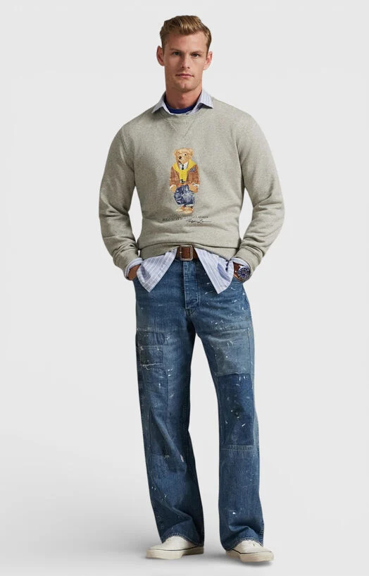 Суитшърт с Polo Bear принт — снимка 2