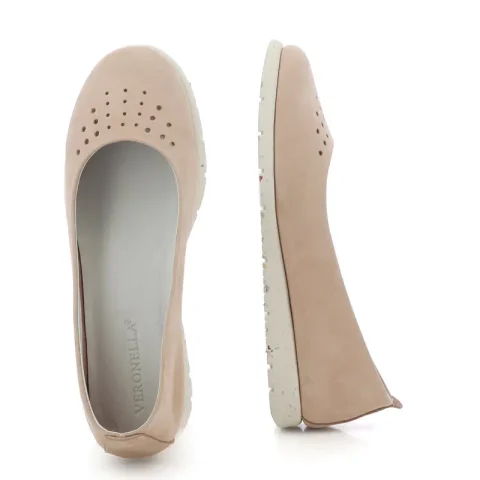 Балерини VERONELLA – 030-222-2915 ARKAS NBK BEIGE — снимка 5