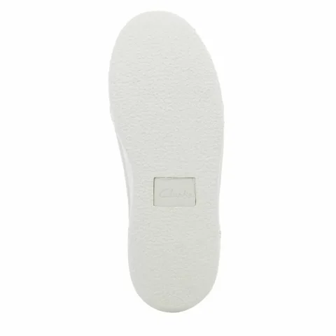 Дамски Сникърс CLARKS – 26167544 CraftCup Walk White Leather — снимка 4