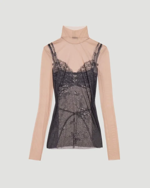Trompe L'œil Lingerie Top