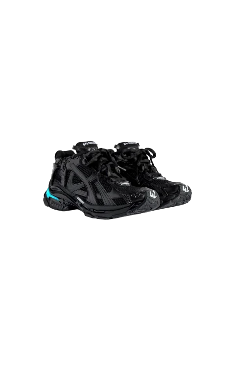 Runner Led Sneaker in Black — снимка 2