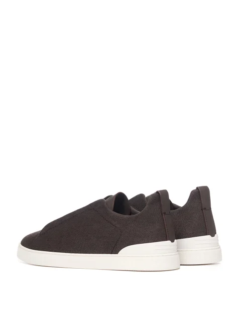 Кецове с лен 'Triple Stitch™' Zegna — снимка 3