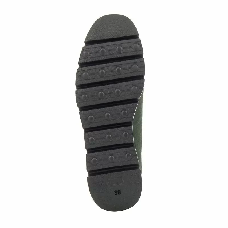 Дамски Мокасини VERONELLA – 375-5757 GREEN — снимка 5