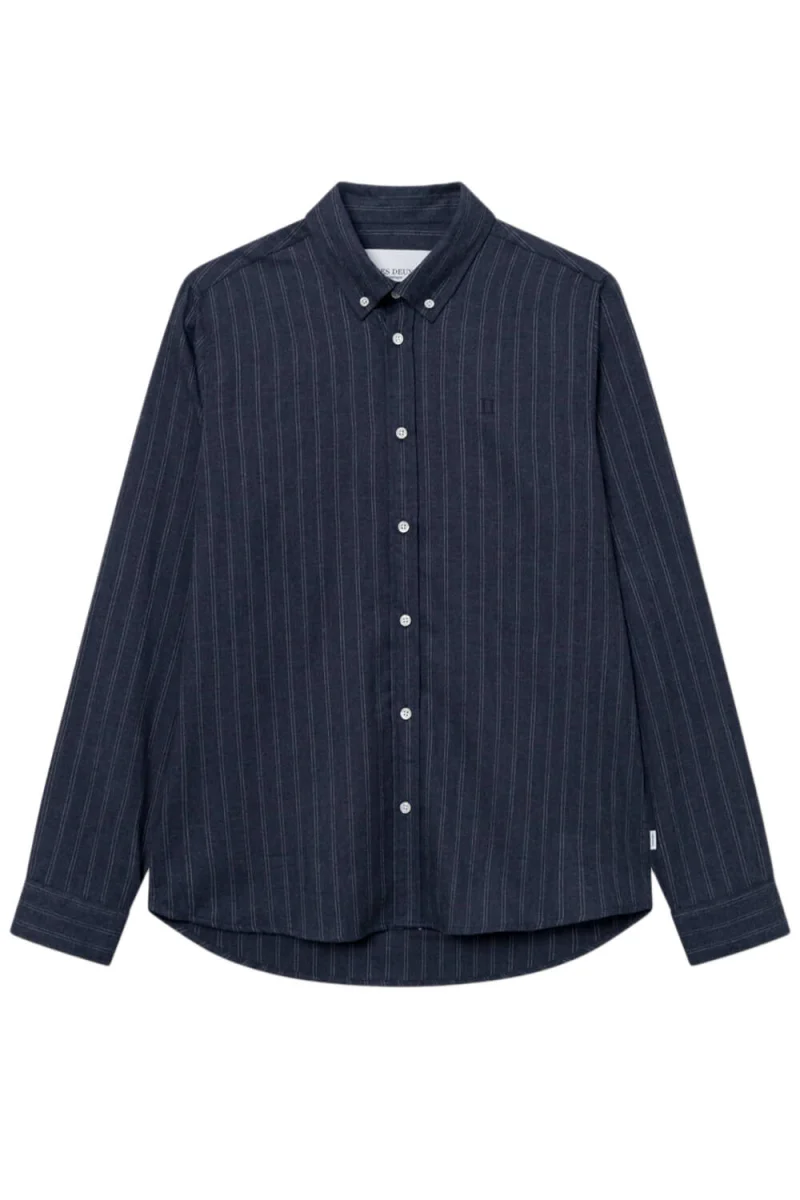 Риза Desert Reg Stripe LDM410187 460215-dark navy/ivory