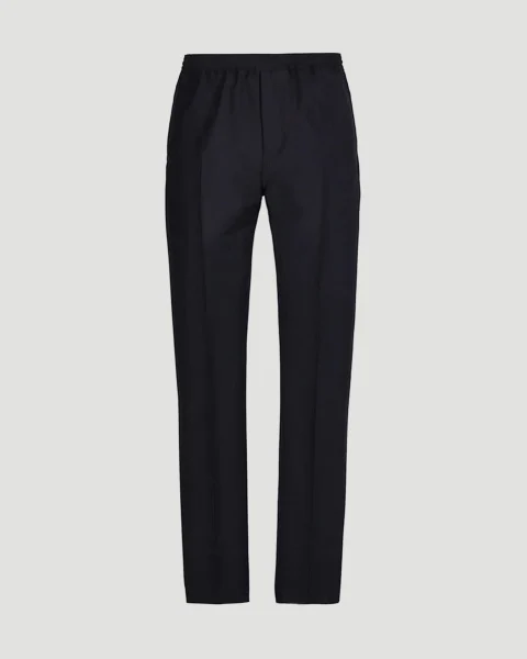 Jogger Pants in Wool and Mohair