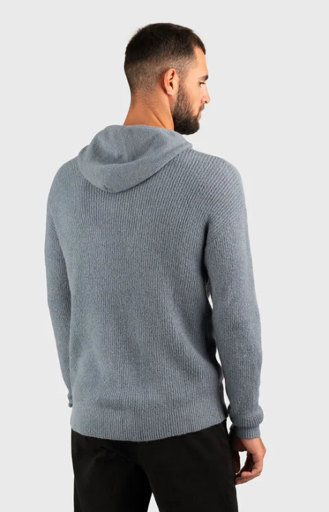 Wool blend hooded sweater — снимка 2