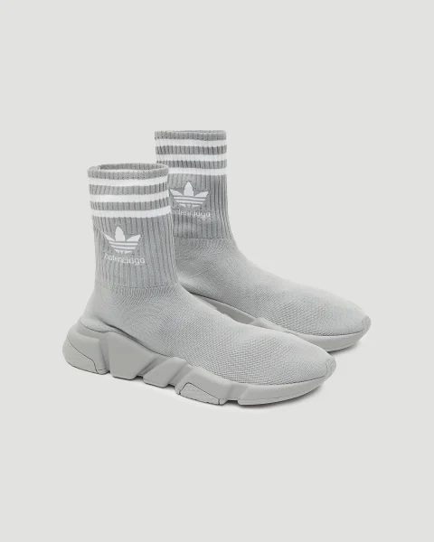 Balenciaga x adidas Speed Trainers in Grey — снимка 2