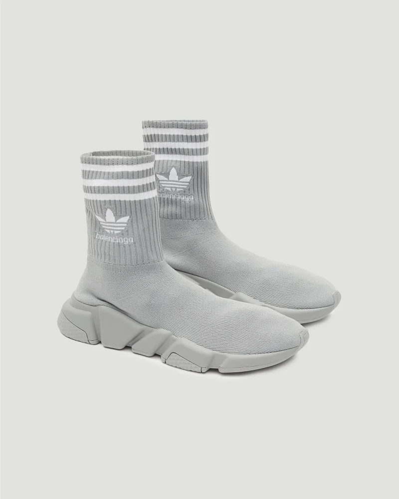 Balenciaga x adidas Speed Trainers in Grey — снимка 2