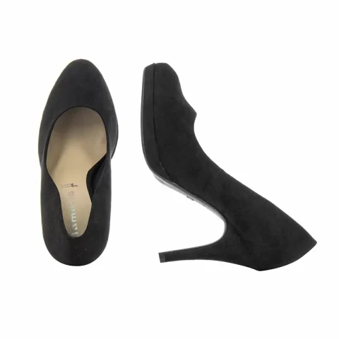 Токчета TAMARIS – 1-1-22447-21 BLACK SUEDE — снимка 5