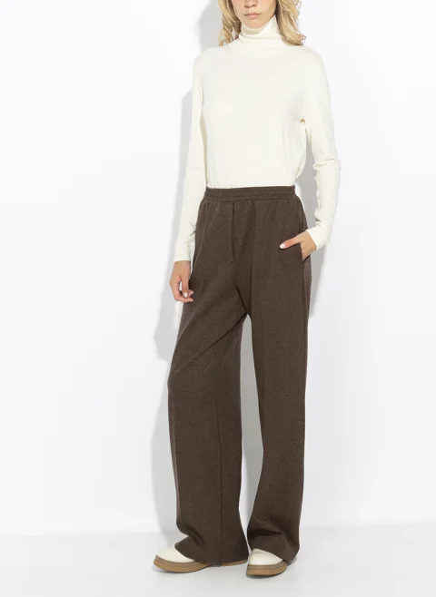 Панталон с вълна Weekend Max Mara Wkdeditta