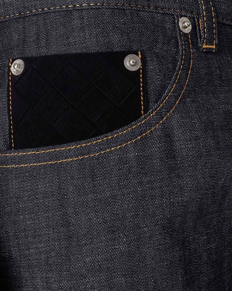 Rinsed Indigo Wide Leg Jeans — снимка 3
