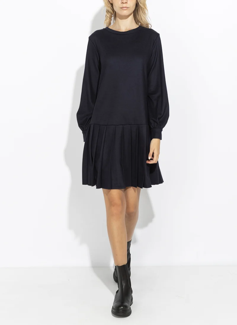 Рокля с плисиран мотив Weekend Max Mara Wkdnavetta