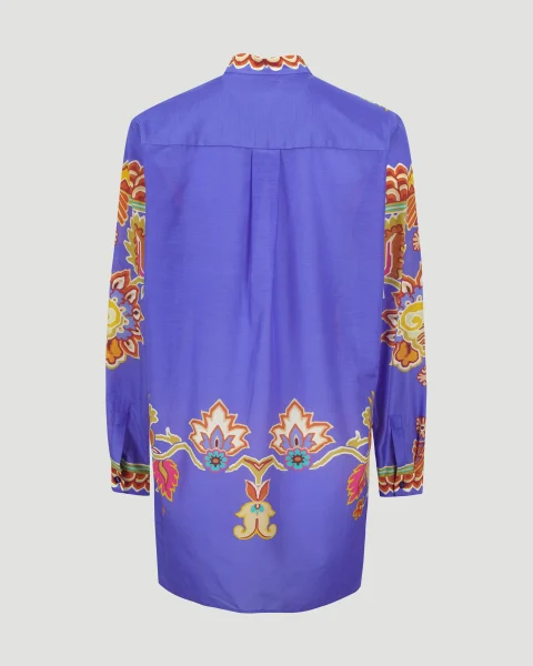 Cotton and Silk Shirt — снимка 3
