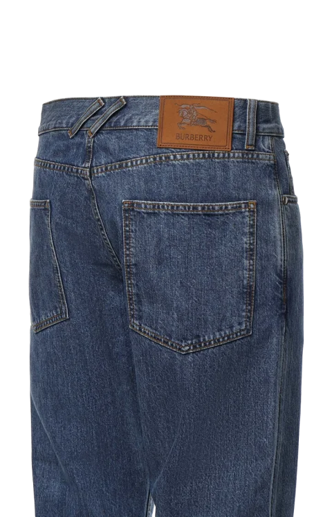 Straight Jeans in Mid Blue — снимка 2