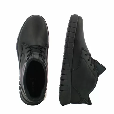 Мъжки Ежедневни Боти GEOX – U56MAB U FLEXTRIDE PLUS BLACK — снимка 5