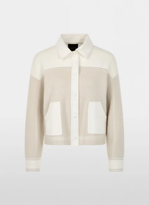 Жилетка с детайли от деним Marc Cain Sports — снимка 6