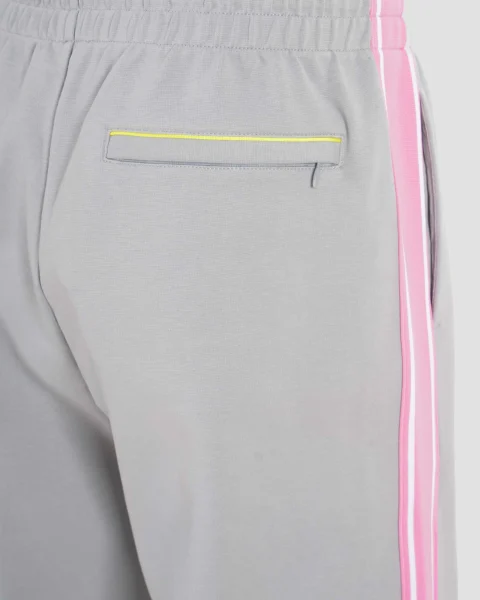 Striped Pintuck Stretch Cotton Pants — снимка 3
